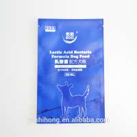 Custom Printed Disposable Plastic Royal Canin Pet Food Sample Sachet 3 Side Seal Bags with Tear Notch